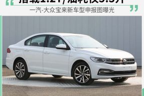 百公里油耗5.3升 一汽-大众宝来1.2T申报图曝光