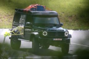 有望2021年发布 全新奔驰G级4×4谍照