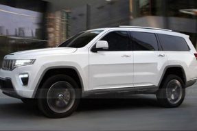 Jeep新大切诺基7座版谍照 年内发布/搭2.0T引擎