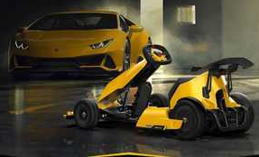 兰博基尼版的小米Ninebot GoKart Pro