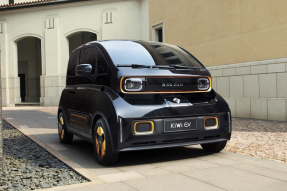 宝骏KiWiEV纯电动微型车将拥有305km纯电续航里程